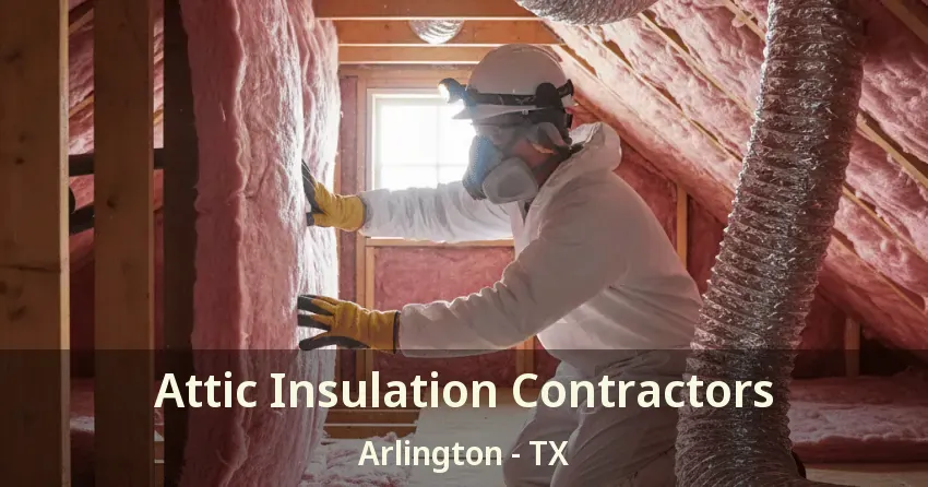 Attic Insulation Contractors Arlington - TX