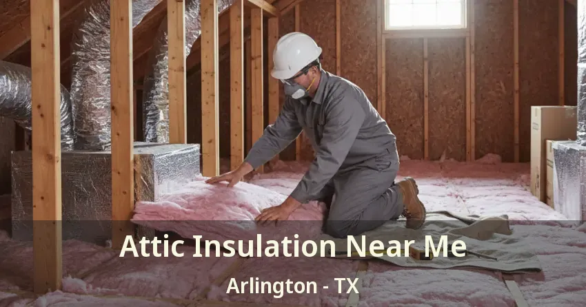 Attic Insulation Near Me Arlington - TX
