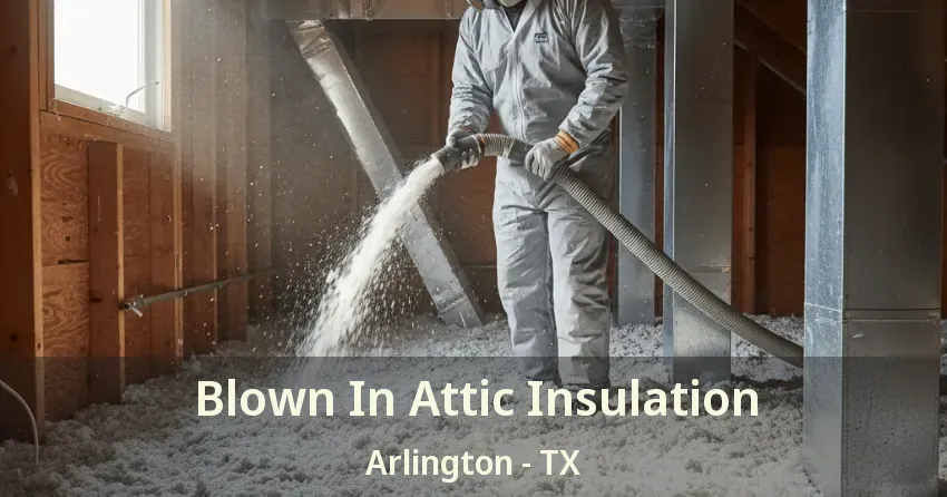 Blown In Attic Insulation Arlington - TX