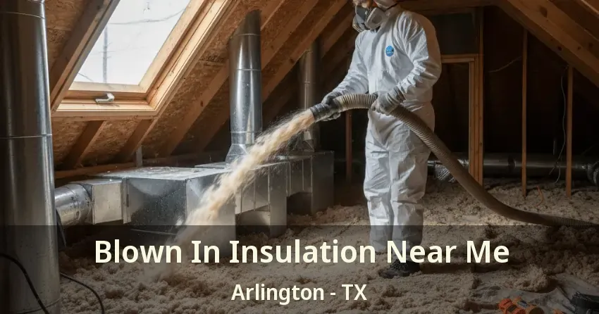 Blown In Insulation Near Me Arlington - TX
