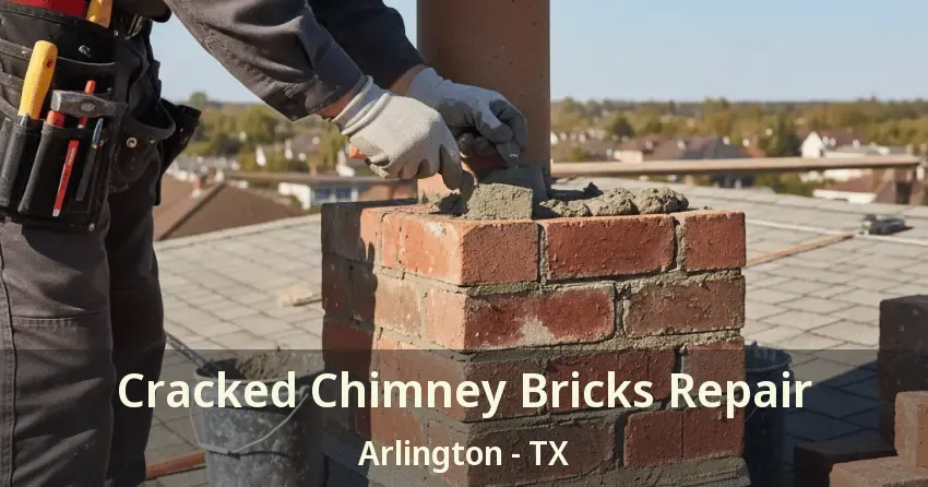 Cracked Chimney Bricks Repair Arlington - TX Cracked Chimney Bricks Repair Arlington - TX