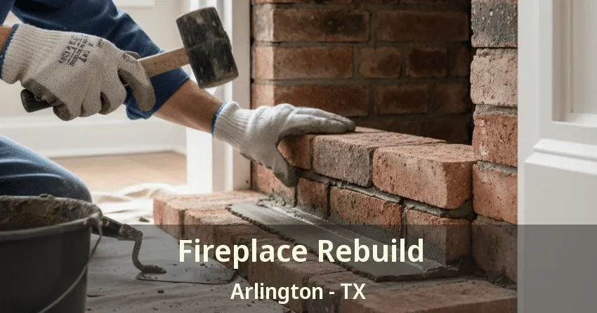 Fireplace Rebuild Arlington - TX