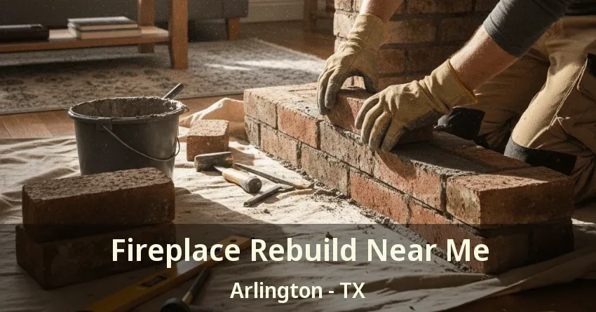 Fireplace Rebuild Near Me Arlington - TX