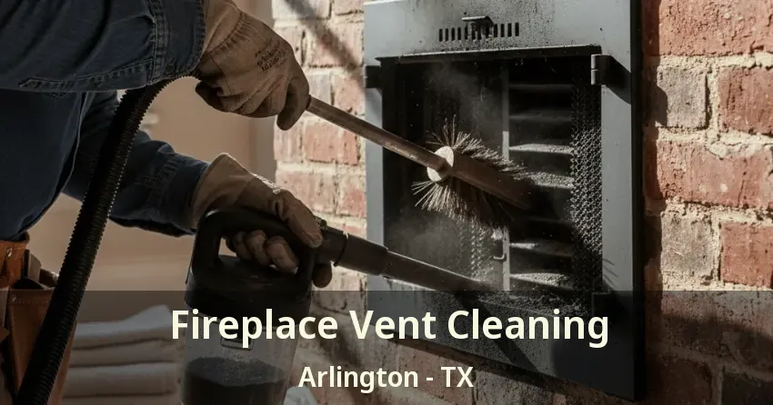 Fireplace Vent Cleaning Arlington - TX